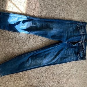 MOTHER | Mid Rise Dazzler Ankle Denim Jeans in Satisfaction Guaranteed Sz. 34